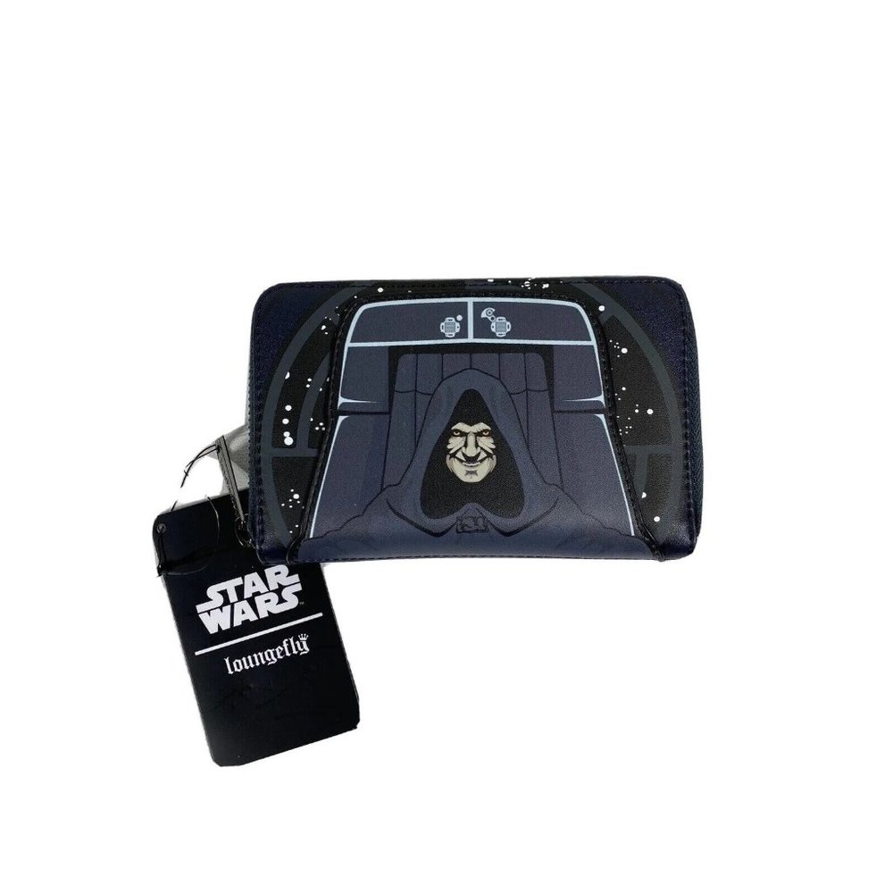 Loungefly Star Wars Cosplay Darth Sidious Wallet Exclusive Black